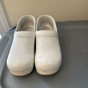 White Dansko Clogs